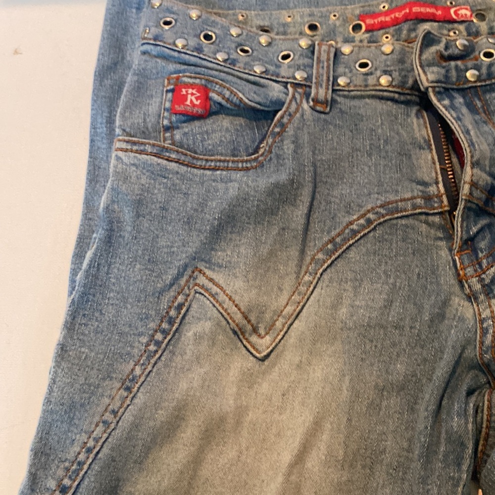 Vintage US Rodeo Bootcut Distressed Jeans - Picture 2 of 11